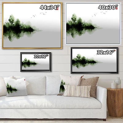 Japanese Red Moon I  Wall Art