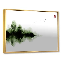 Japanese Red Moon I  Wall Art