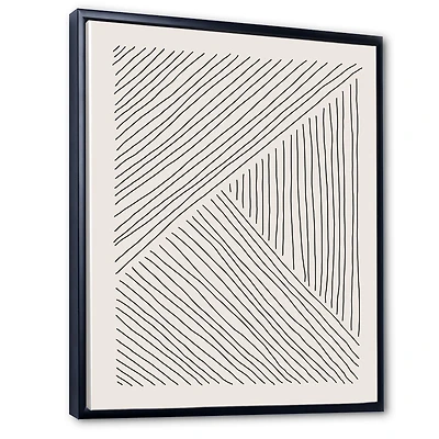 Minimal Geometrical Lines II  Wall Art