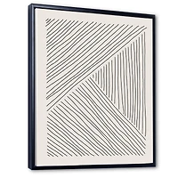 Toile « Minimal Geometrical Lines II »