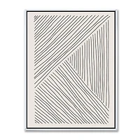 Minimal Geometrical Lines II  Wall Art