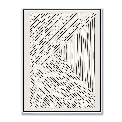 Minimal Geometrical Lines II Wall Art