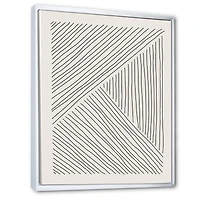 Minimal Geometrical Lines II  Wall Art