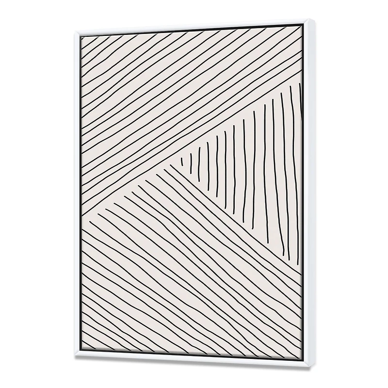 Minimal Geometrical Lines II  Wall Art