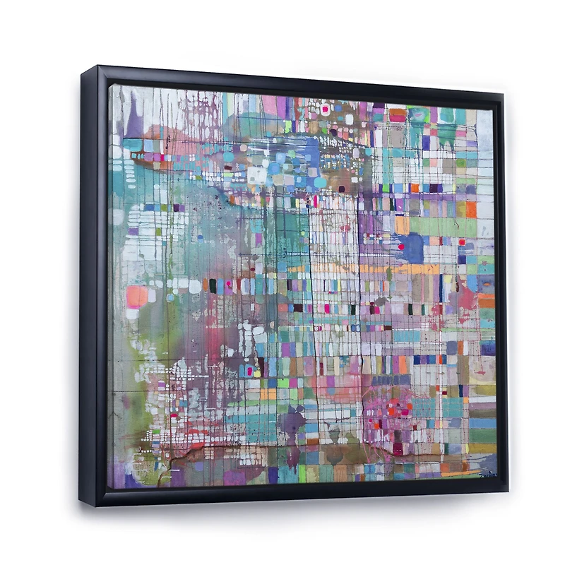 Toile « Matrix Colour Field »