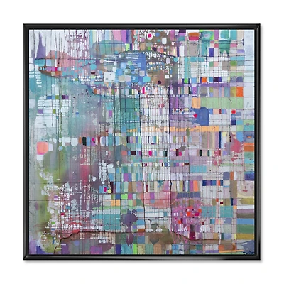 Toile « Matrix Colour Field »