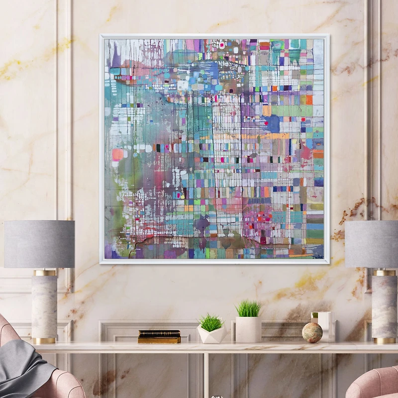 Matrix Colour Field  Wall Art
