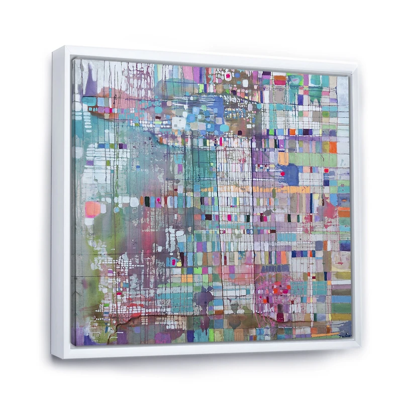 Toile « Matrix Colour Field »