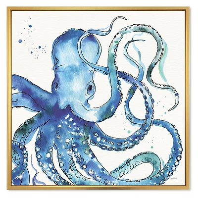 Toile « Blue Deep Sea VIII »