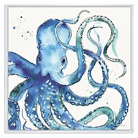 Blue Deep Sea VIII Canvas Wall Art