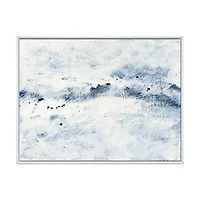Toile « Blue Wipe Out »
