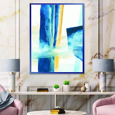 Indigo Panel IV Wall Art