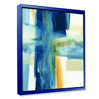 Indigo Panel VI  Canvas Artwork