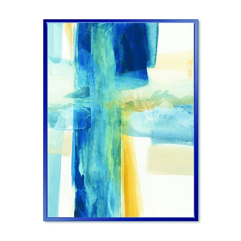 Indigo Panel VI  Canvas Artwork