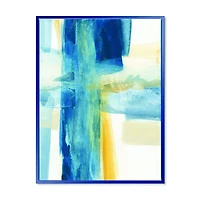 Indigo Panel VI  Canvas Artwork
