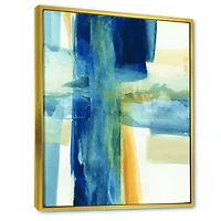 Indigo Panel VI  Canvas Artwork