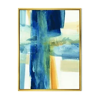 Indigo Panel VI  Canvas Artwork