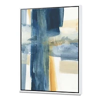 Indigo Panel VI  Canvas Artwork