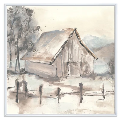 Farmhouse Barn Grey VII  Canvas