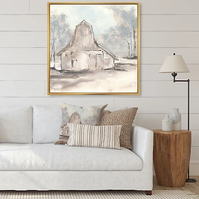 Farmhouse Barn Grey VI  Wall Art