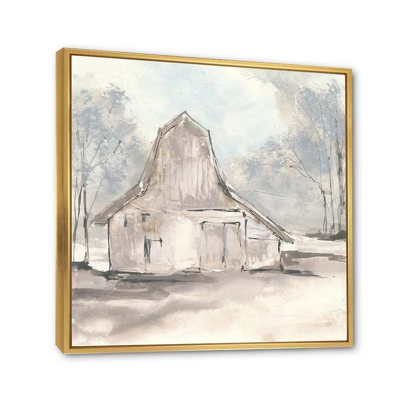 Farmhouse Barn Grey VI  Wall Art