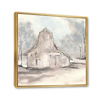 Farmhouse Barn Grey VI  Wall Art