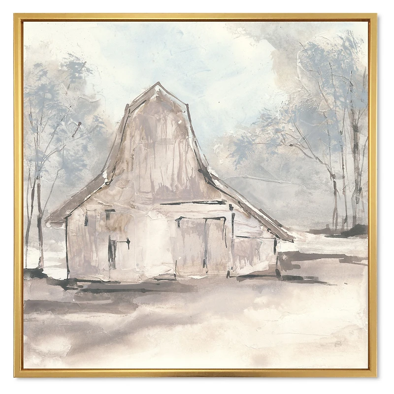Farmhouse Barn Grey VI  Wall Art