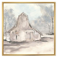 Farmhouse Barn Grey VI  Wall Art