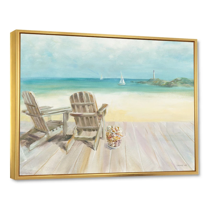 Seaside Morning no Window  Canvas