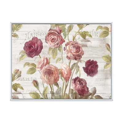 French Roses I Canvas Wall Art