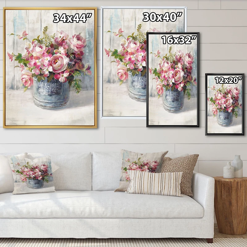 Maison Des Fleurs III  Wall Art