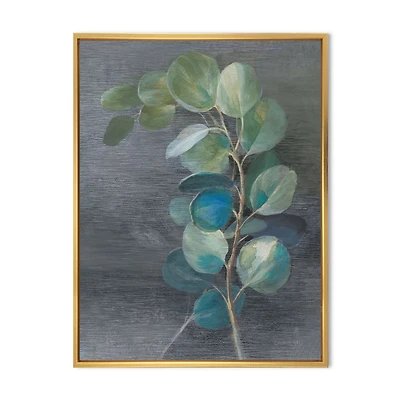 Fresh Leaves II Canvas Wall Art Print