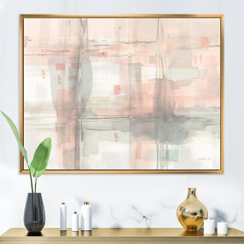 intersect II Grey  Wall Art