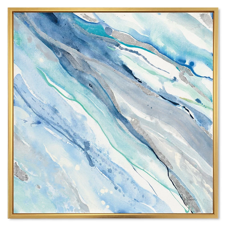 Toile « Blue Silver Spring II