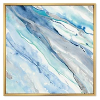 Toile « Blue Silver Spring II