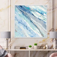 Toile « Blue Silver Spring II
