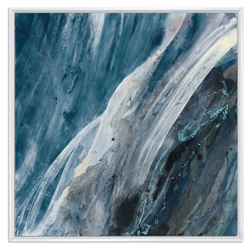 Toile « Splash Blue Indigo »