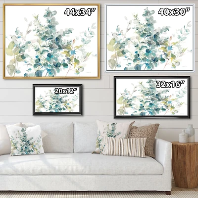 Eucalyptus Natural Element  Canvas Wall Art