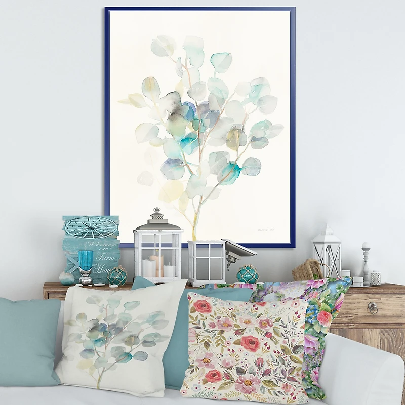 Eucalyptus Leaves I Canvas Wall Art