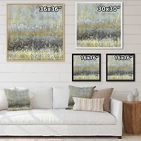 Toile « Glam Rain Abstract III