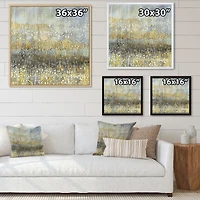 Glam Rain Abstract IV  Canvas Art