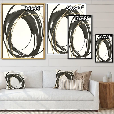 Gold our Circle I  Wall Art
