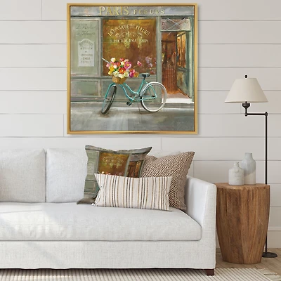 Toile « Paris French Flowershop »