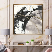 Toile « Glam Painted Arcs I »