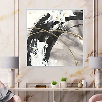 Toile « Glam Painted Arcs I »