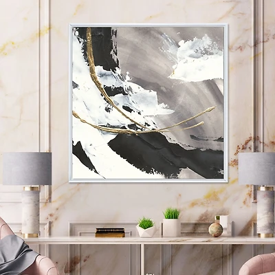 Glam Printed Arcs II  Canvas