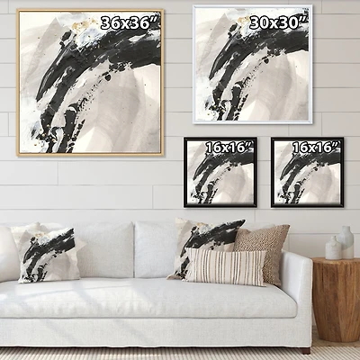 Glam Painted Arcs IV Wall Art