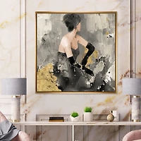 Toile « Gold Fashion Dance