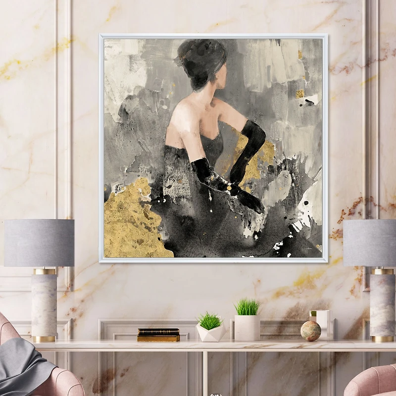 Toile « Gold Fashion Dance