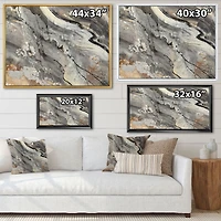Toile « Fire and Ice Minerals II »